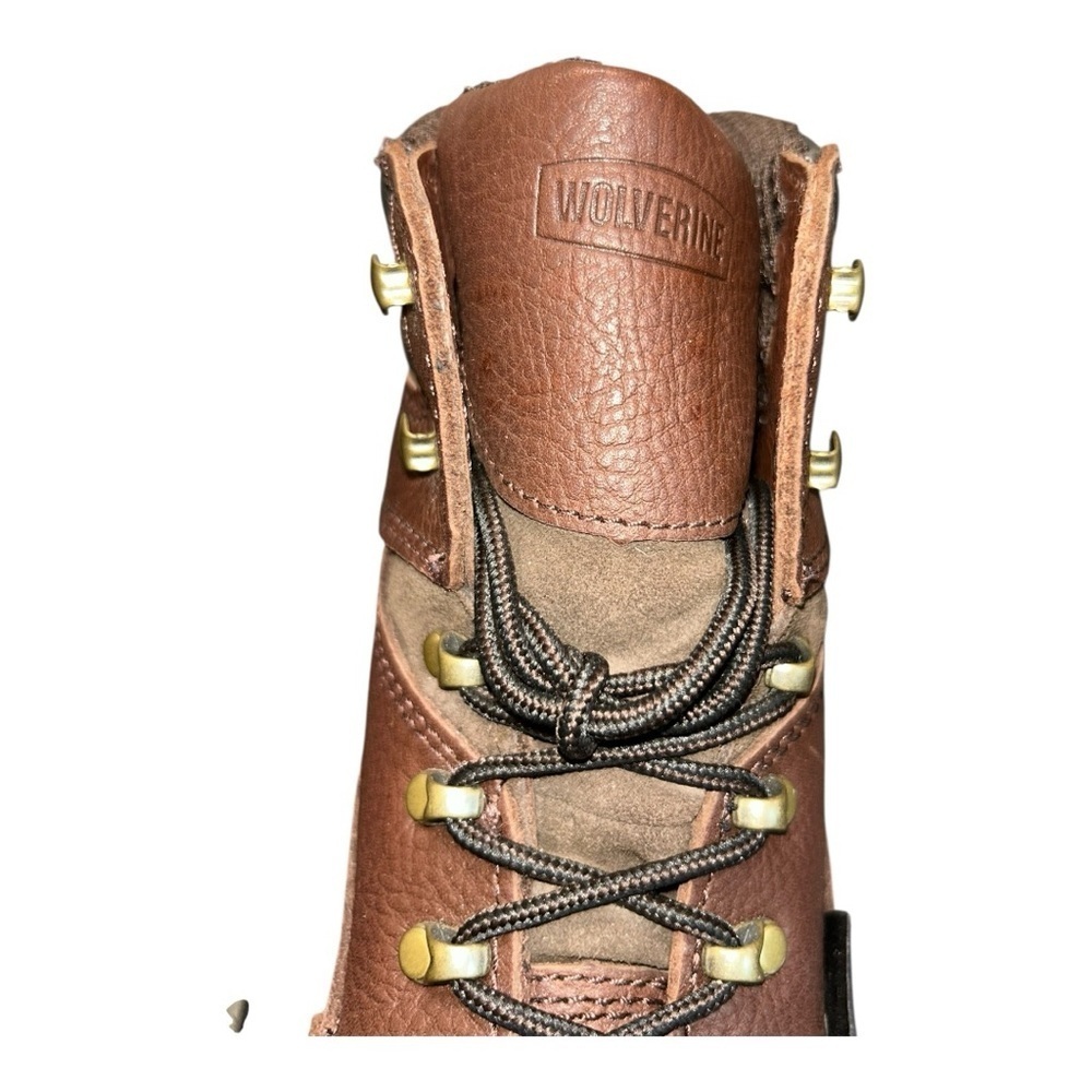 Men’s Wolverine Darco 6” Steel Toe Work Boots W02406 – Brown Leather Size 12 EW - Picture 8 of 15